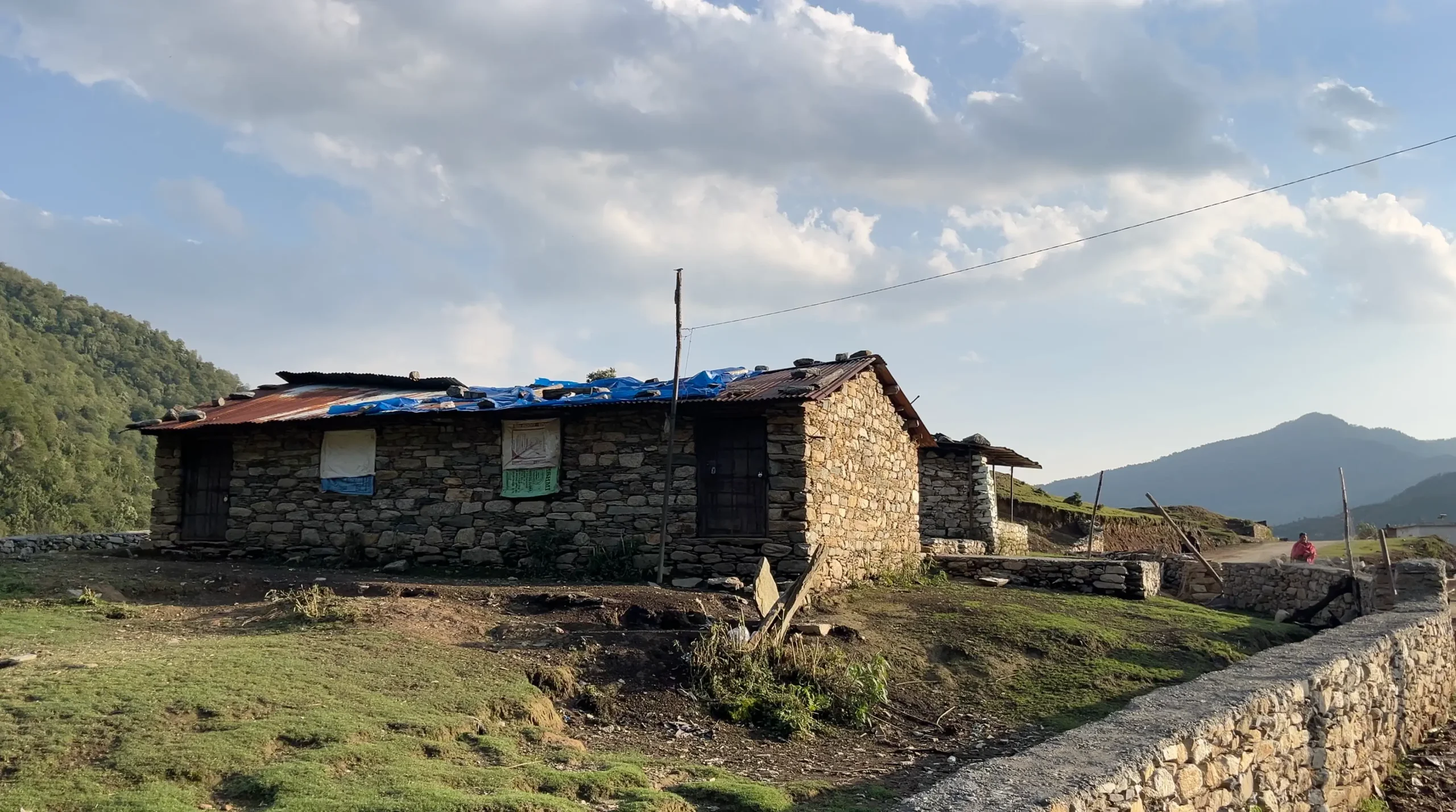 Village landscape connected with Manthan field work