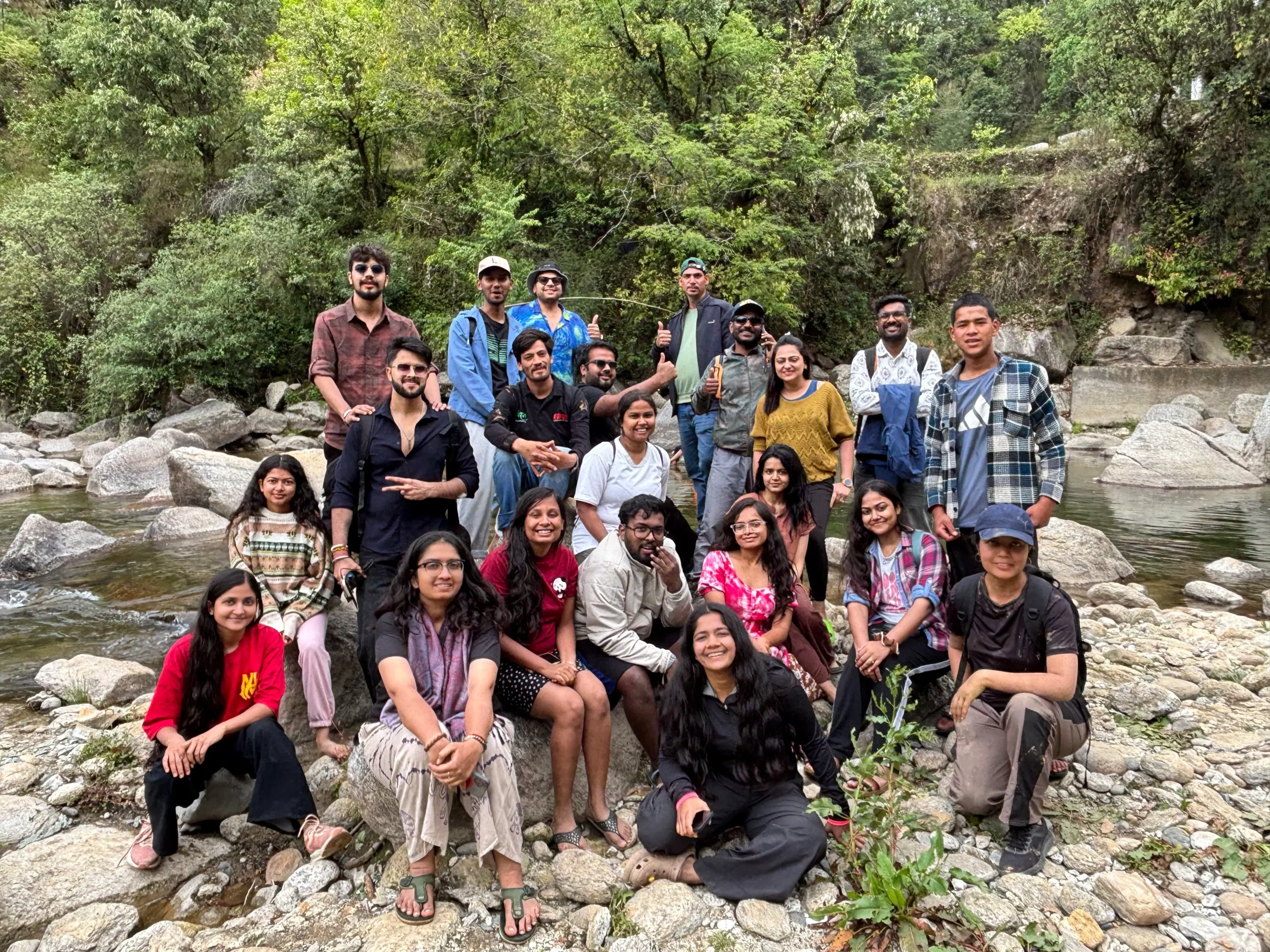Local community connected with the Bangar Valley Collective project